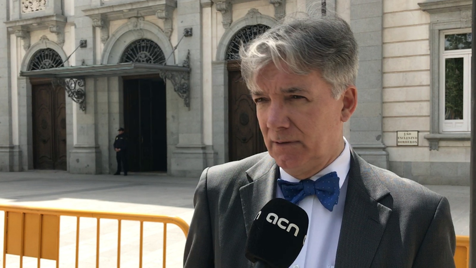 Canadian international observer of the Catalan trial, Daniel Trup